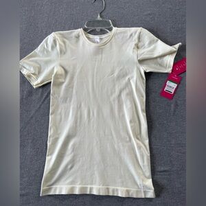 Commando Cream Minimalist Shortsleeved Shirt